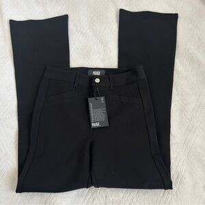 PAIGE Black Stretch  Pants. Size 24